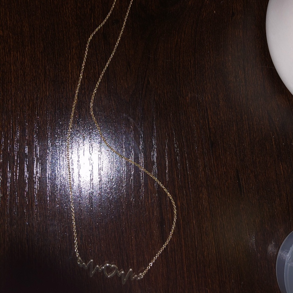 heart-heartbeat necklace